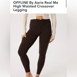 Aerie Dark Brown Leggings